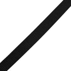 1" Animal Control Polypropylene Webbing - Black (by the yard)