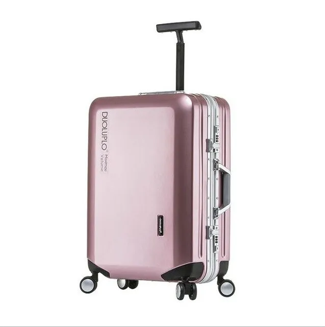 20"24"Carry-On Suitcase With Wheels Girl And Menpink Luggage Travel Bag Trolley Bags Children'S