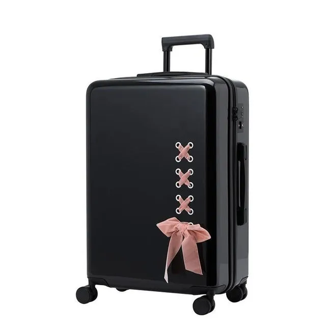 20"24"Inch Fashion Abs Travel Trunk, Wheels Travel Bag Suitcase Bag, Carry On Luggage Box