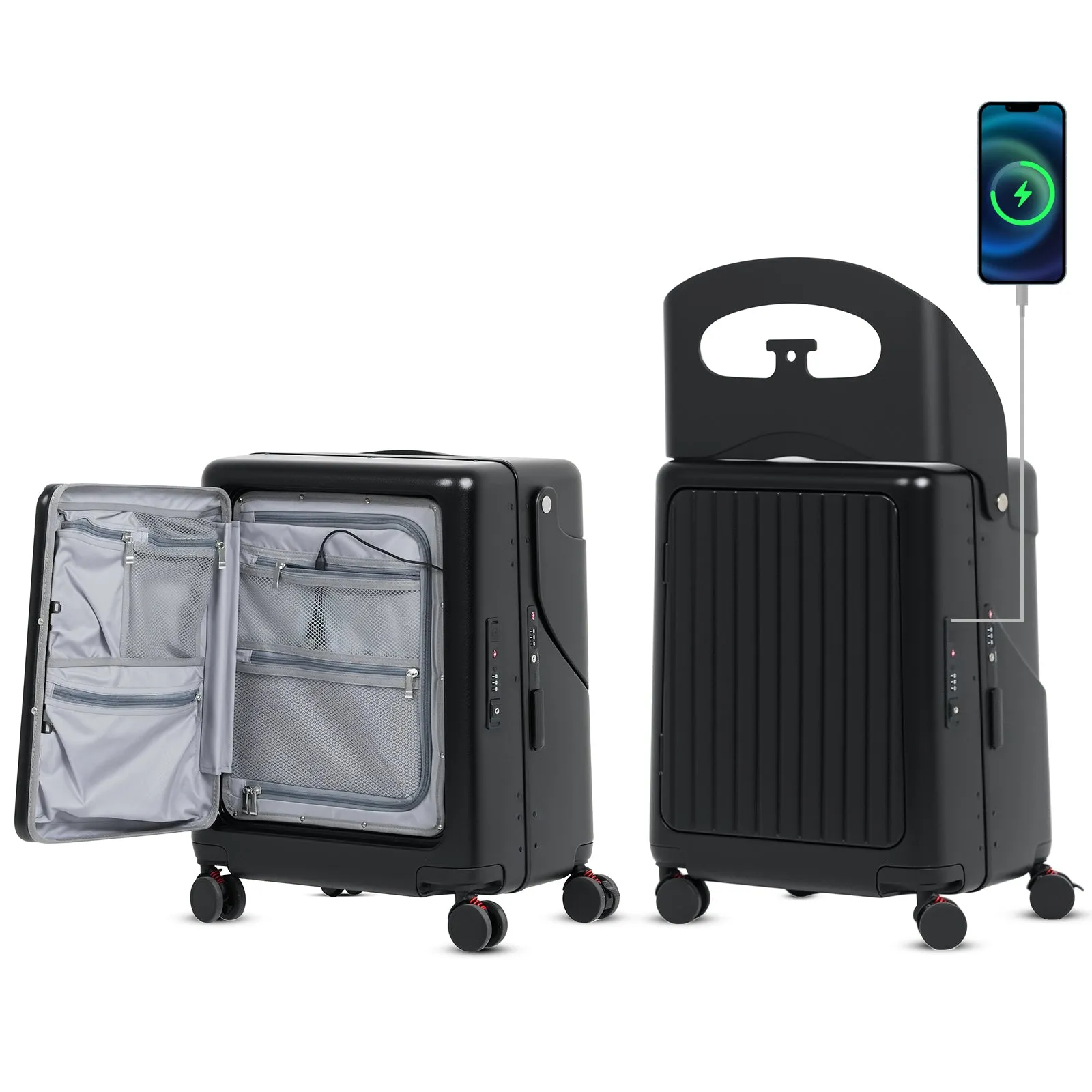 Advwin  22" Luggage with Foldable Child Seat