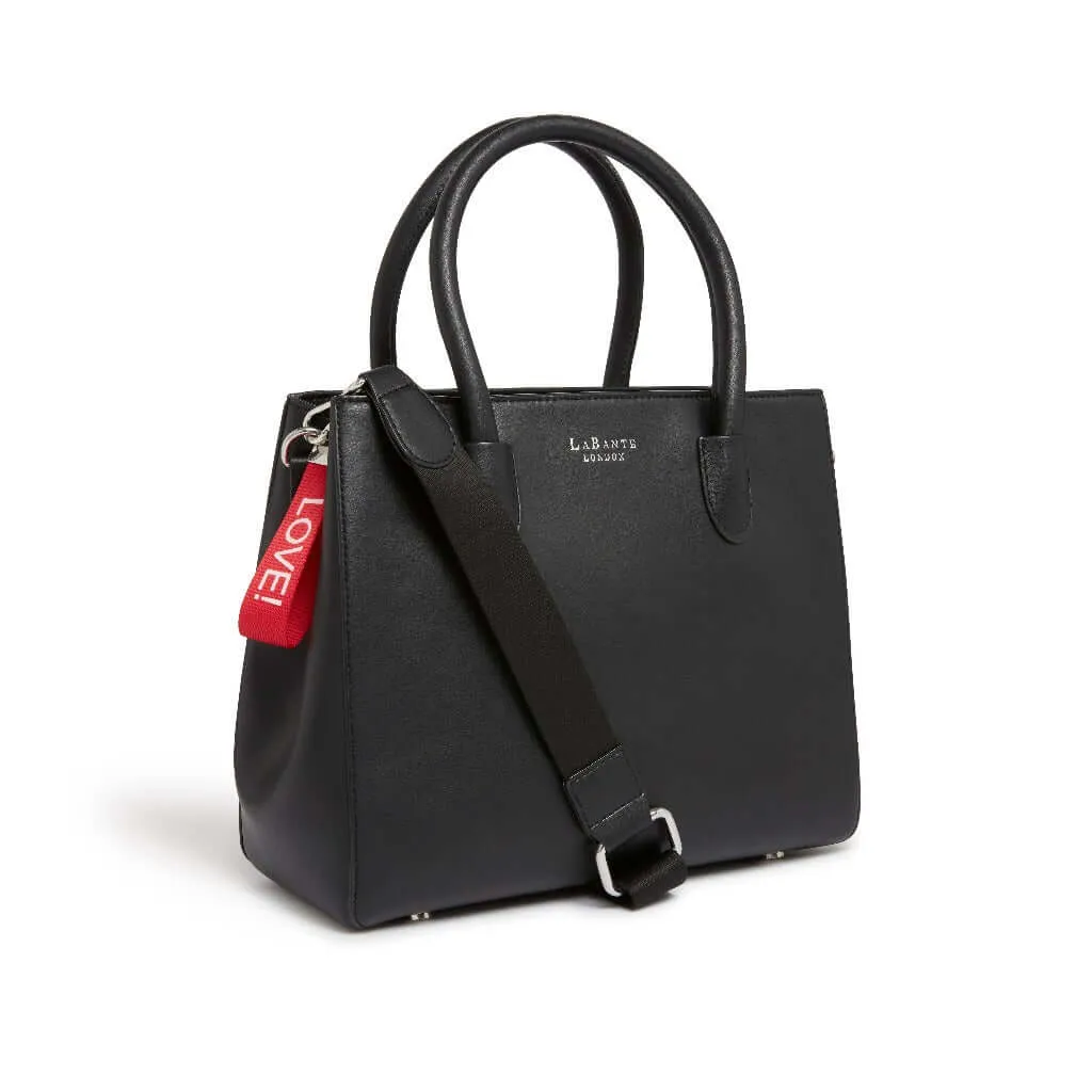 Andes Vegan Tote Bag - Black - Made From Recycled Materials