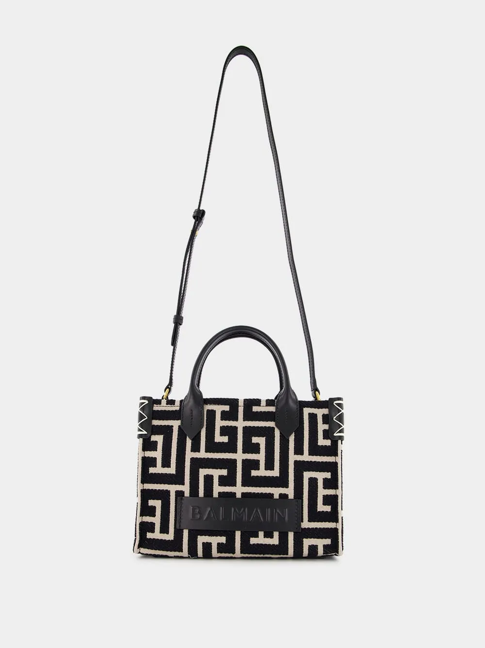 B-Army Monogrammed Jacquard Tote Bag