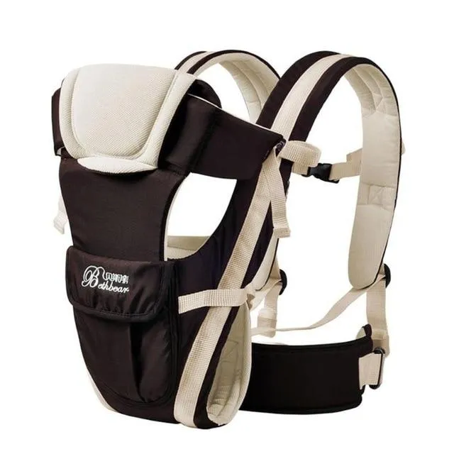 Baby Breathable Front Facing Carrier Pouch 4 in 1