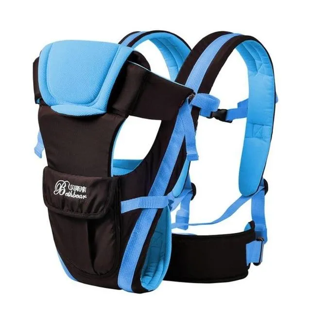 Baby Breathable Front Facing Carrier Pouch 4 in 1