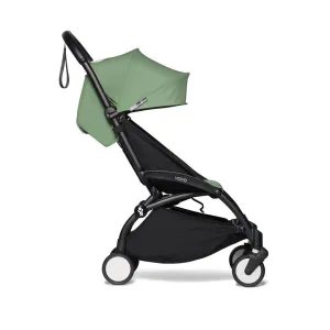 Babyzen Yoyo Connect Stroller - Black Frame With Color Pack 6  (Peppermint)