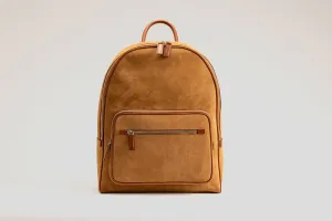 Backpack - Nubuck Camel