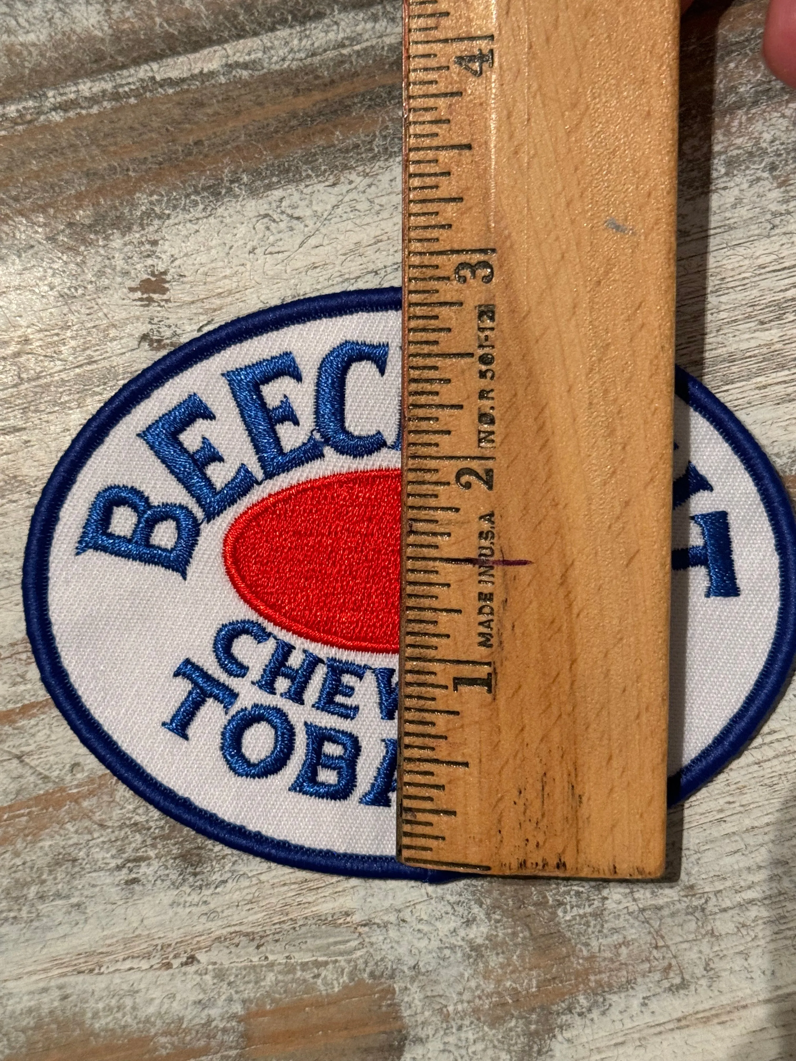 Beech Nut Iron On Patch