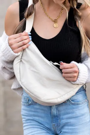 Beige Everyday Sling Bag