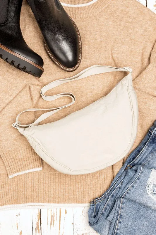 Beige Everyday Sling Bag