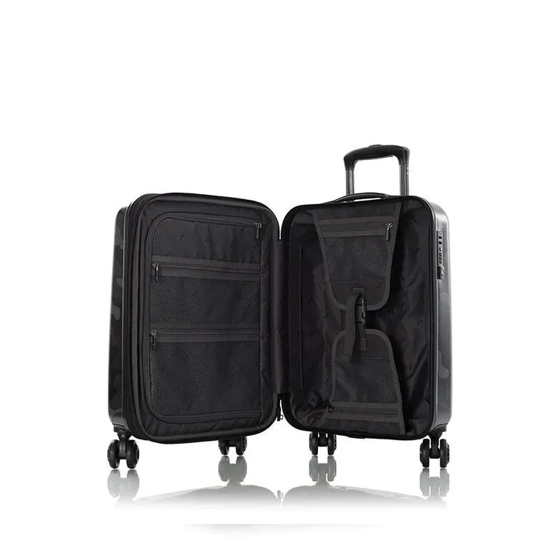 Black Camo Hardside Carry-On Luggage