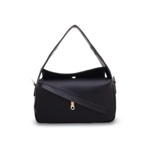 Black Casual Hand Bag P55534