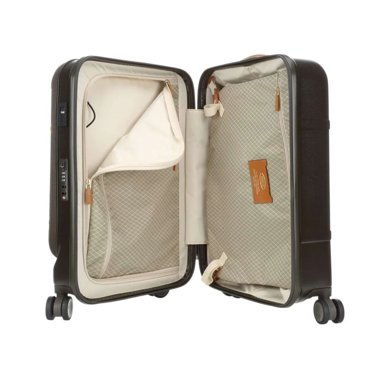 BRIC'S Bellagio V2 21" Carry On Luggage Spinner   Pocket with USB