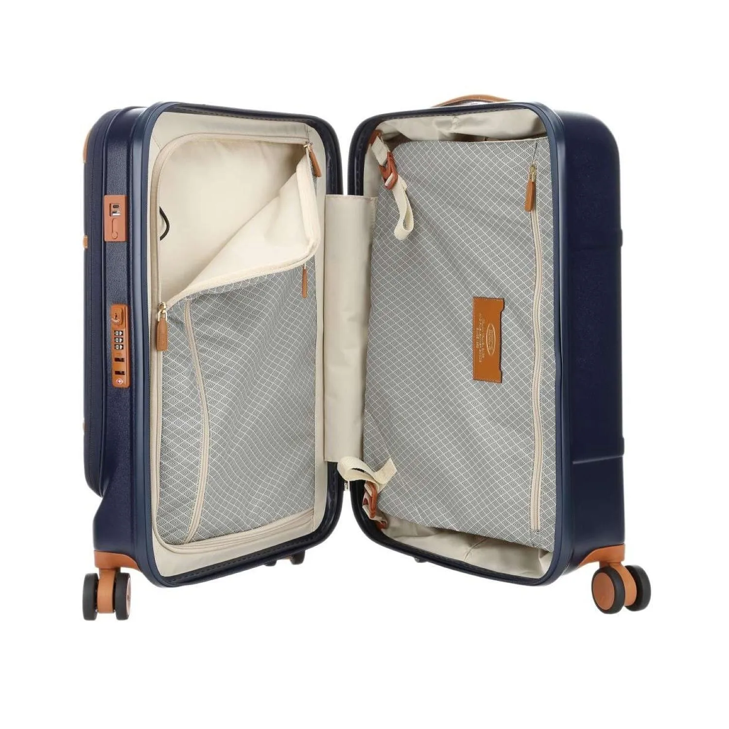 BRIC'S Bellagio V2 21" Carry On Luggage Spinner   Pocket with USB