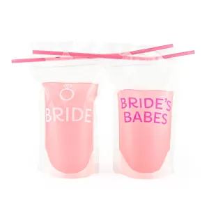 Bride's Babes Drink Pouches