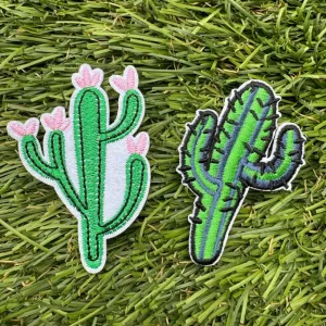 Cactus Iron On Patches