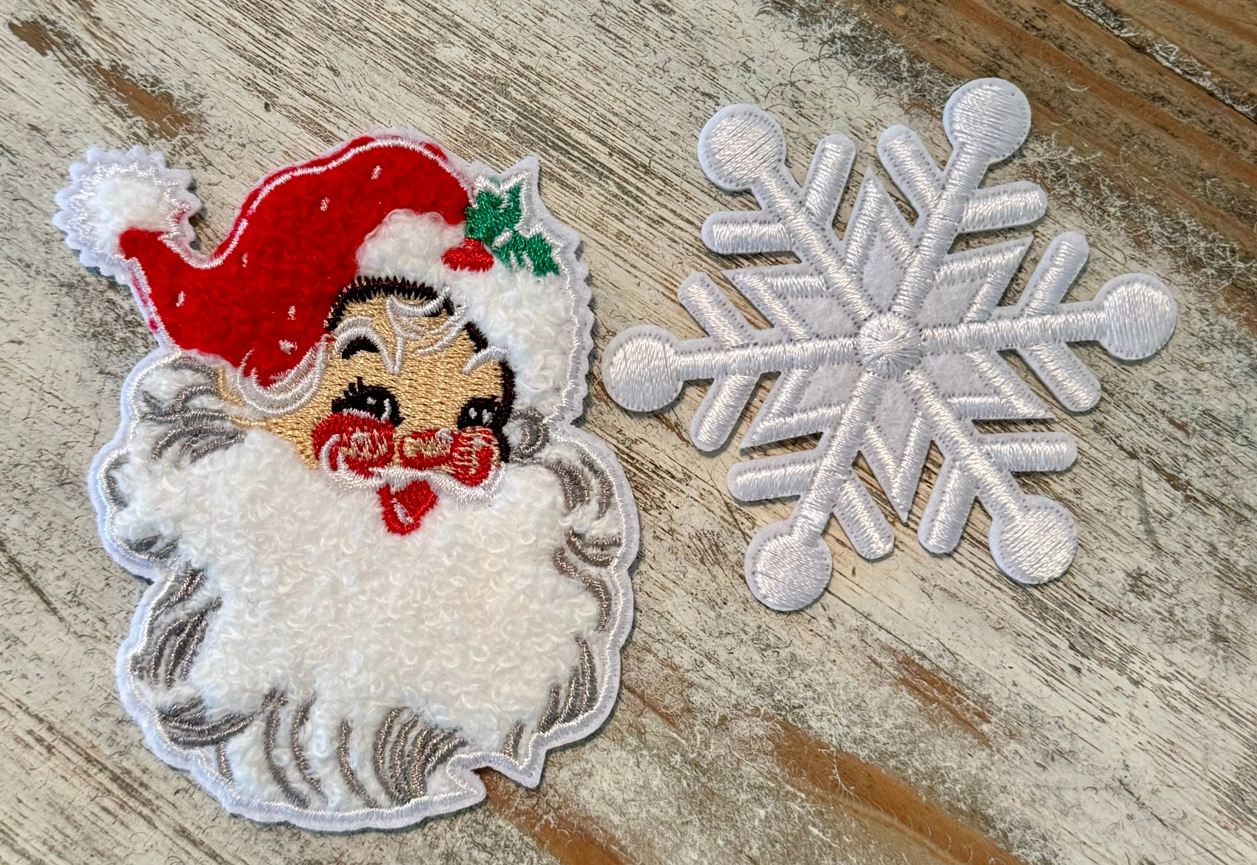 Christmas Iron On Patches