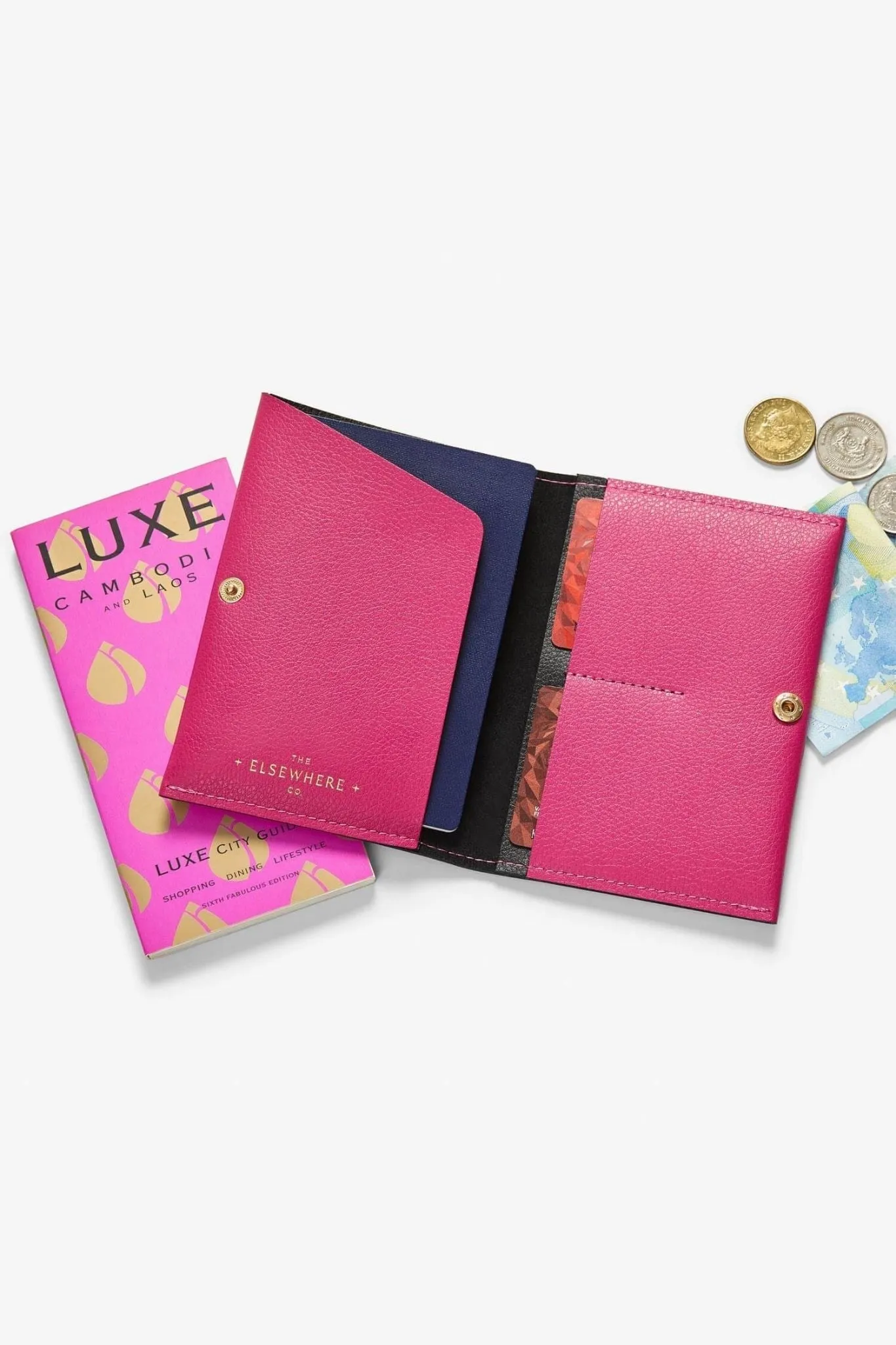 City Break Bestie Passport Cover Set | Paradise Pink