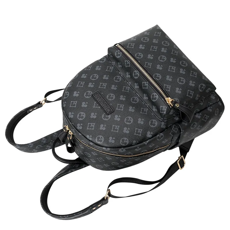 Clover Pattern Casual Men Backpack