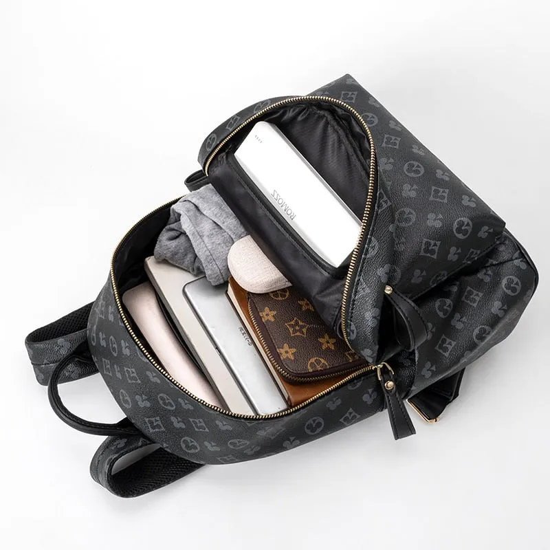 Clover Pattern Casual Men Backpack