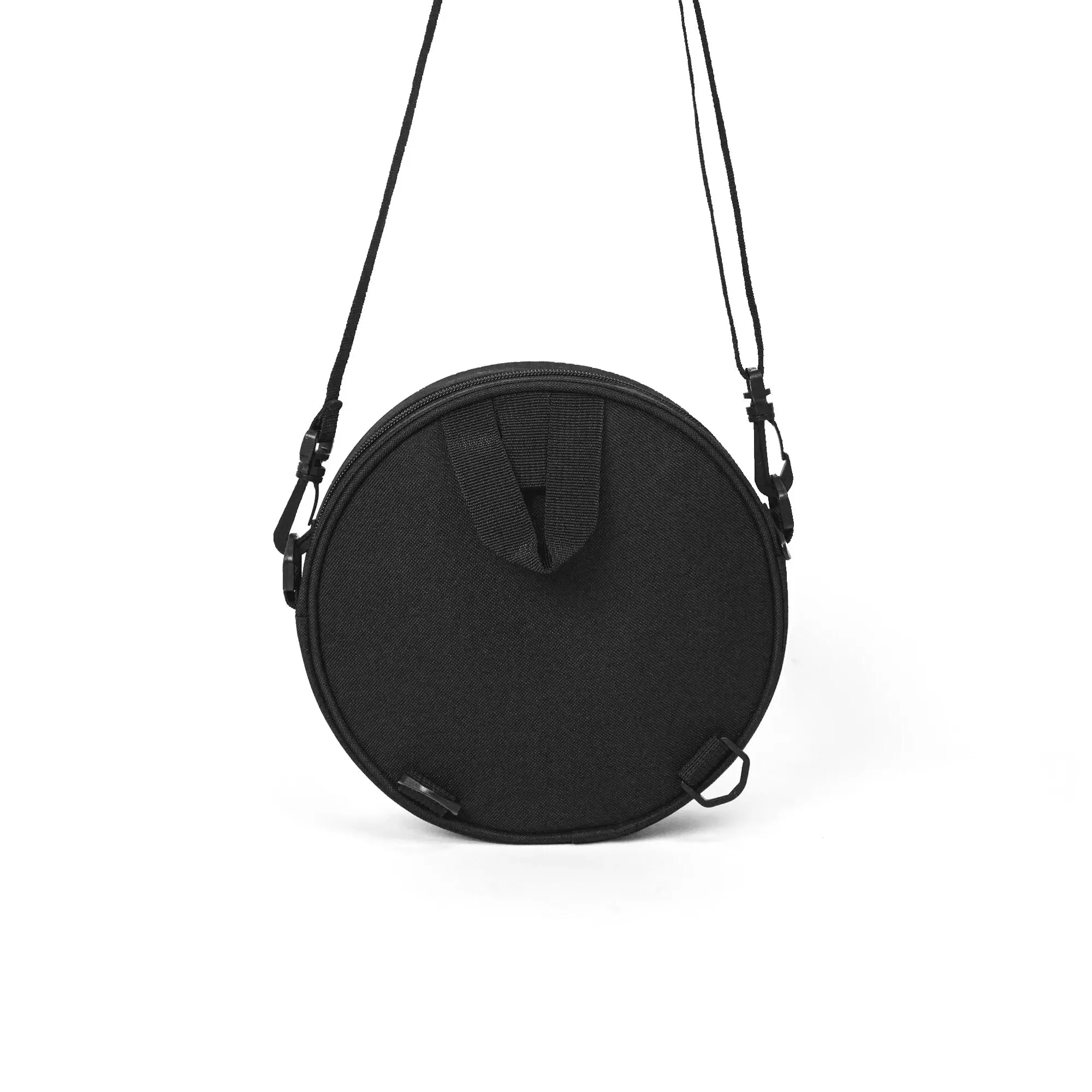 Cosmic Ice Cream Black Circle Crossbody Bag