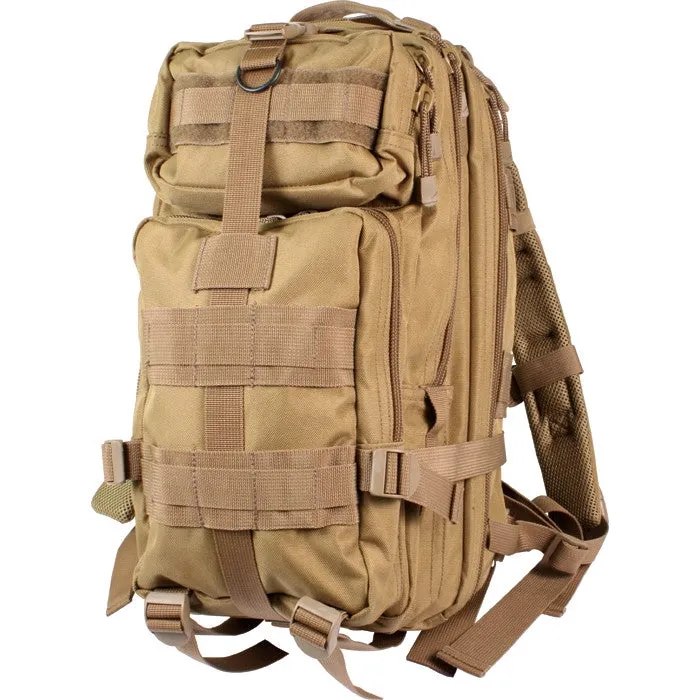 Coyote Brown - Military MOLLE Compatible Medium Transport Pack