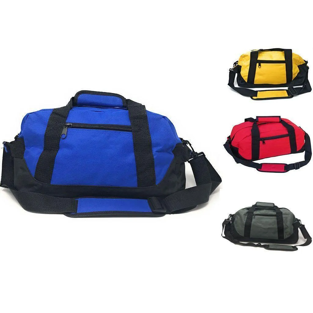 Duffle Bags 18 inch Travel Sports School Gym Carry-On Luggage Shoulder Strap