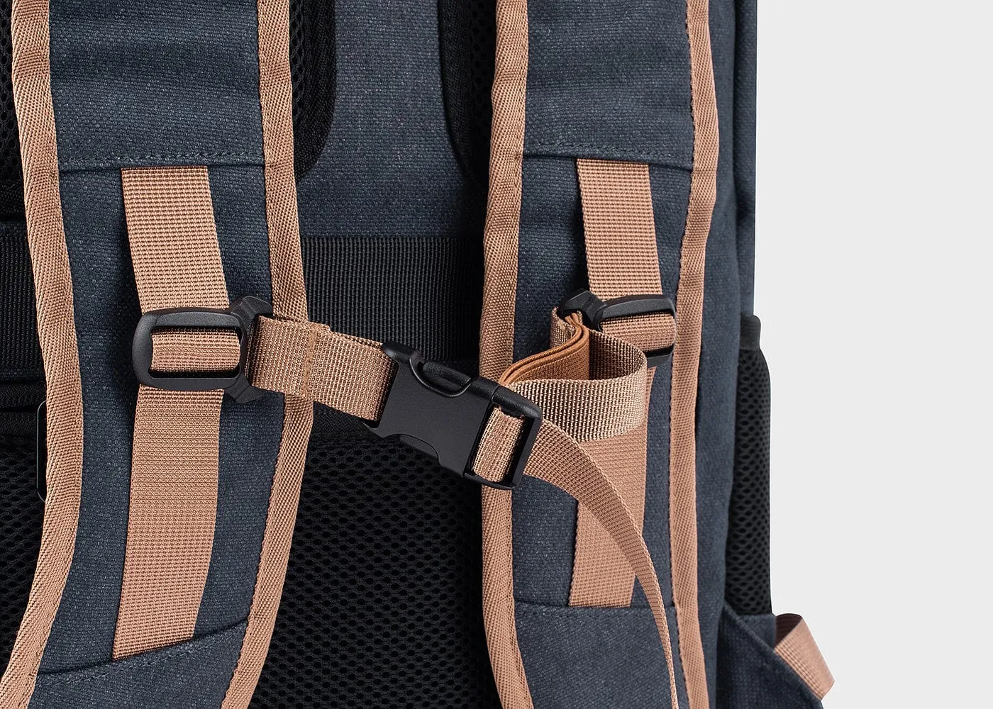 Everyday Vegan Hemp Backpack | Navy Blue