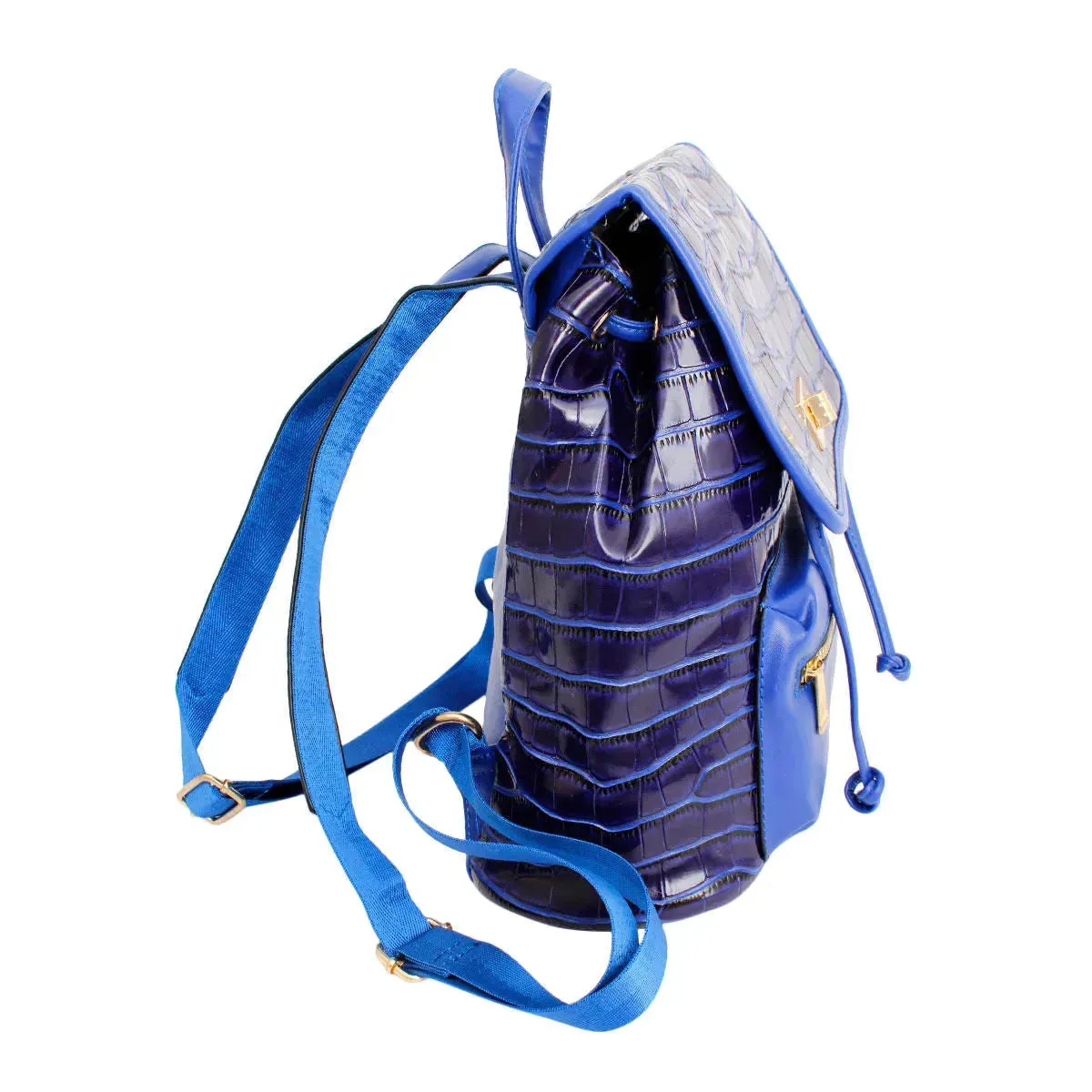 Fashionable Blue Backpack: Perfect Travel Carry-Ons & Everyday Bag for Women