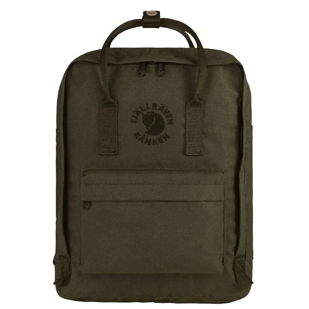 Fjallraven RE-KÅNKEN Backpack Dark Olive