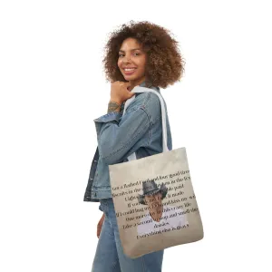 Gravy Lyric Canvas Tote Bag, Country Music Lyric bag, Festival bag, Shopping bag