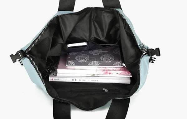 Gray Everyday Backpack Tote