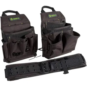 Greenlee 0158-16 Pouch/Belt Combo 3 Piece