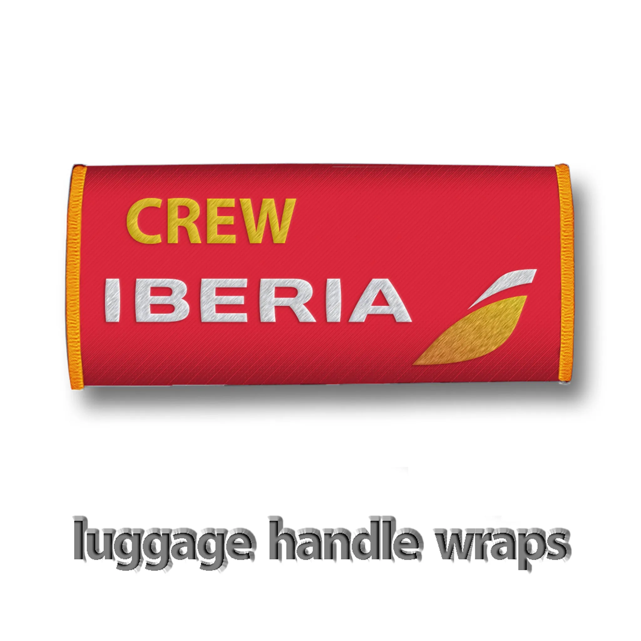 Iberia Crew Luggage Handles Wraps