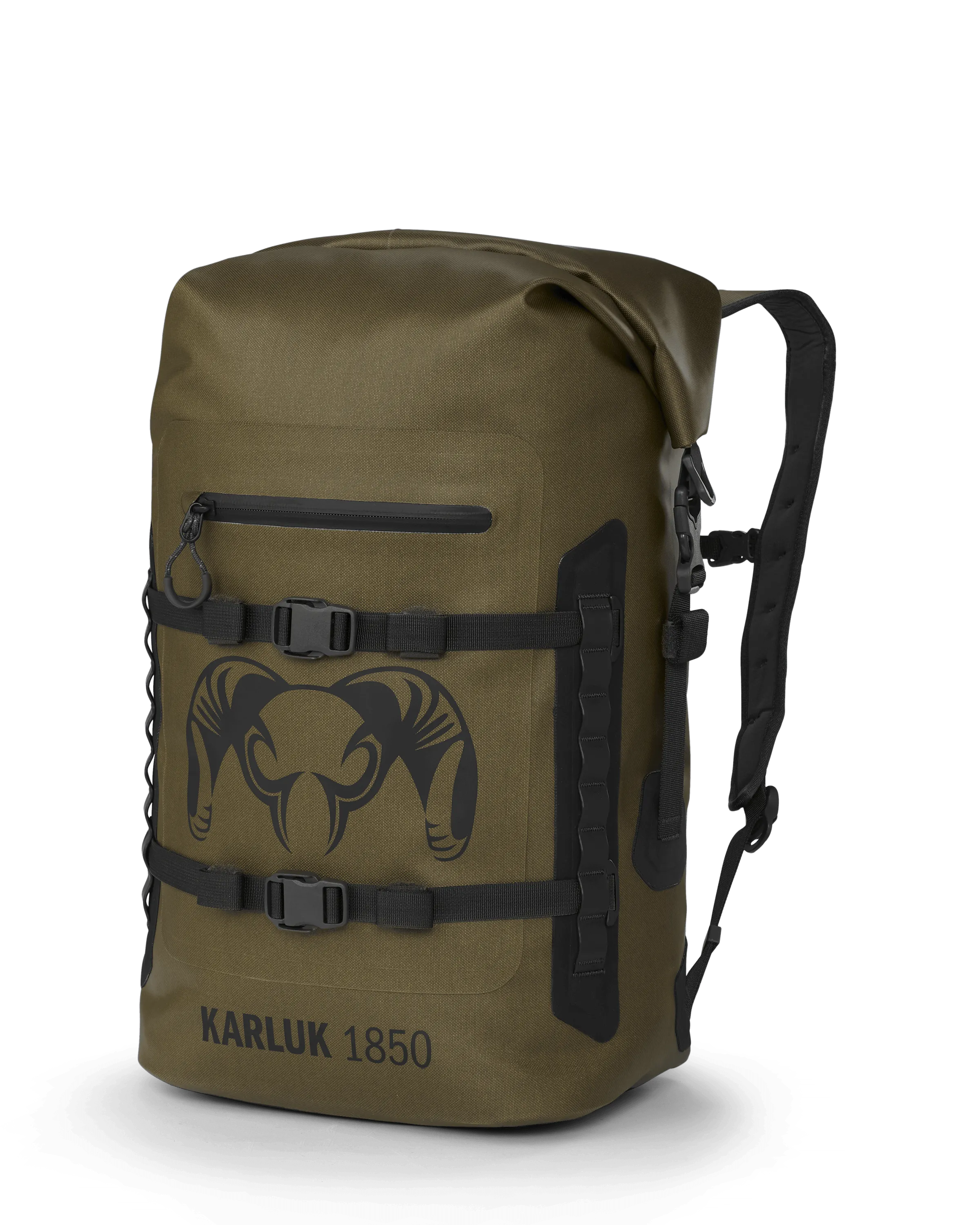 Karluk 1850 Roll Top Dry Backpack Set | Coyote Brown/Valo