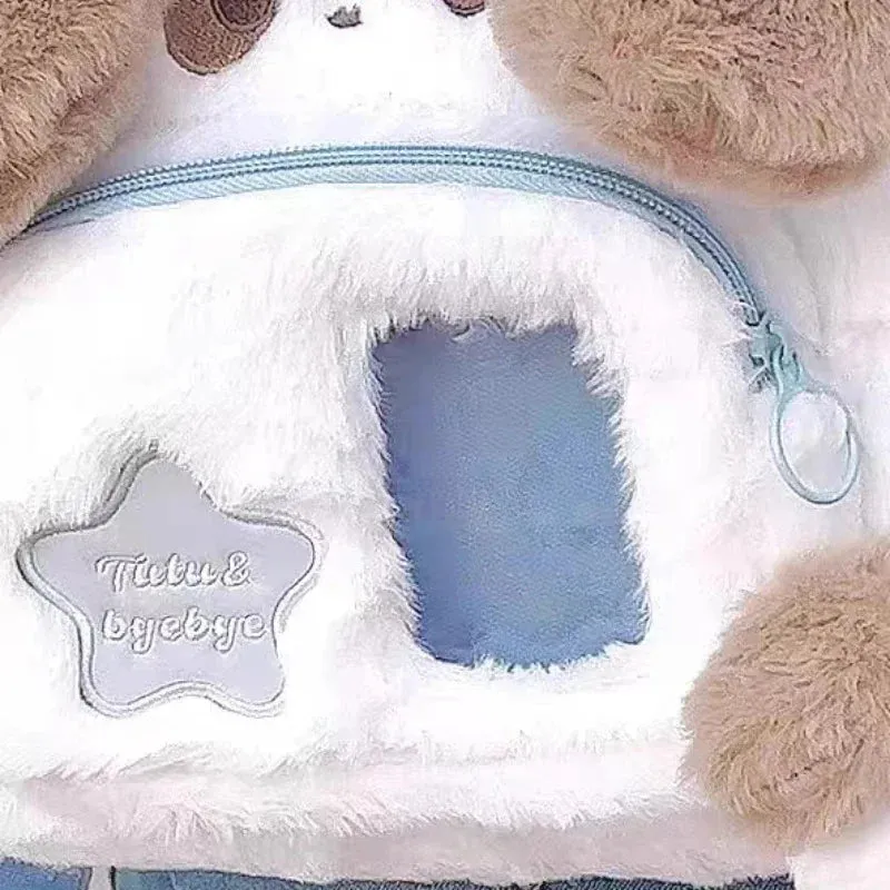 Kawaii Plush Puppy Backpack