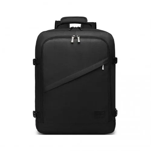 Kono Lightweight Cabin Bag Travel Business Backpack - Black | Perfect for Flights & Daily Commutes | Waterproof & Wear-Resistant