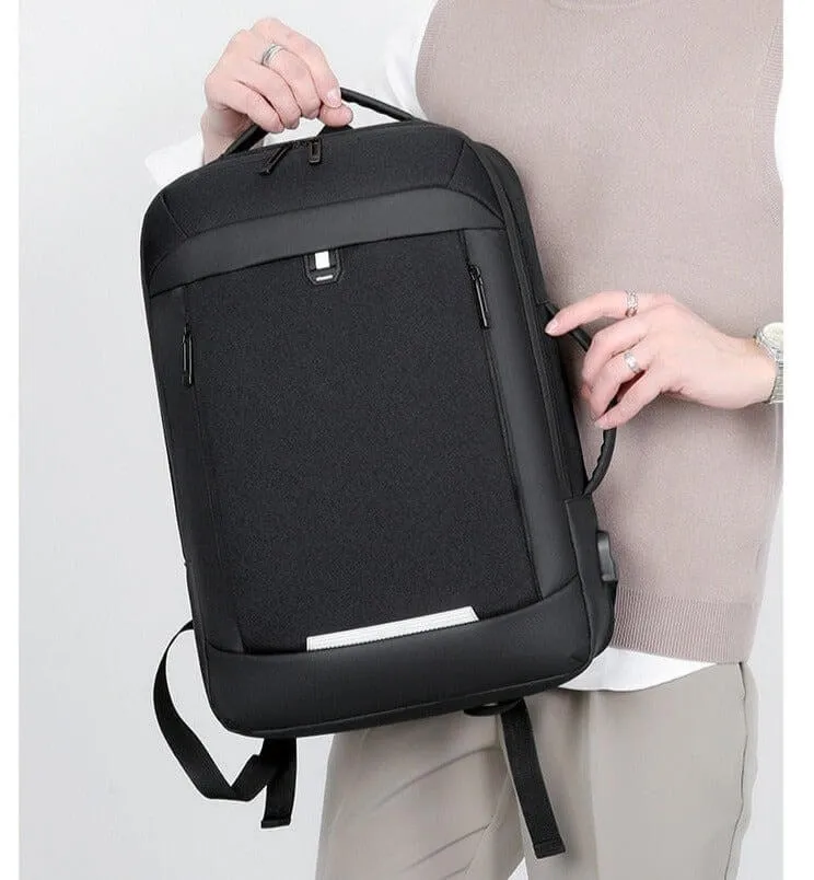 Laptop Backpack Expandable With USB Charging Port 17 Inch