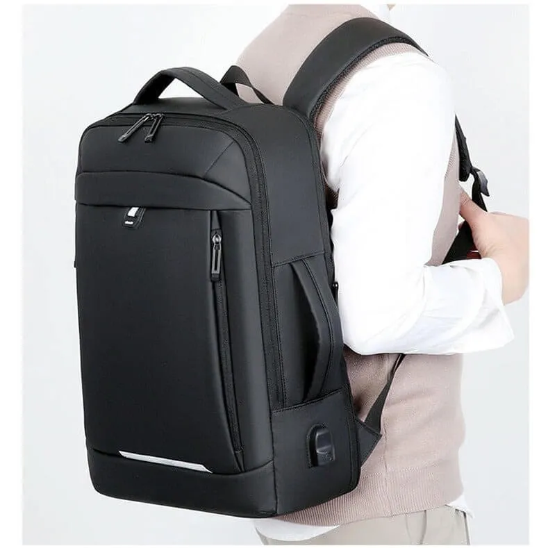 Laptop Backpack Expandable With USB Charging Port 17 Inch