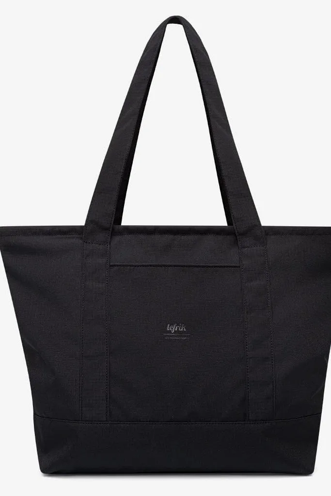 Lefrik Strata Tote Bag Black Ripstop