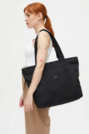 Lefrik Strata Tote Bag Black Ripstop