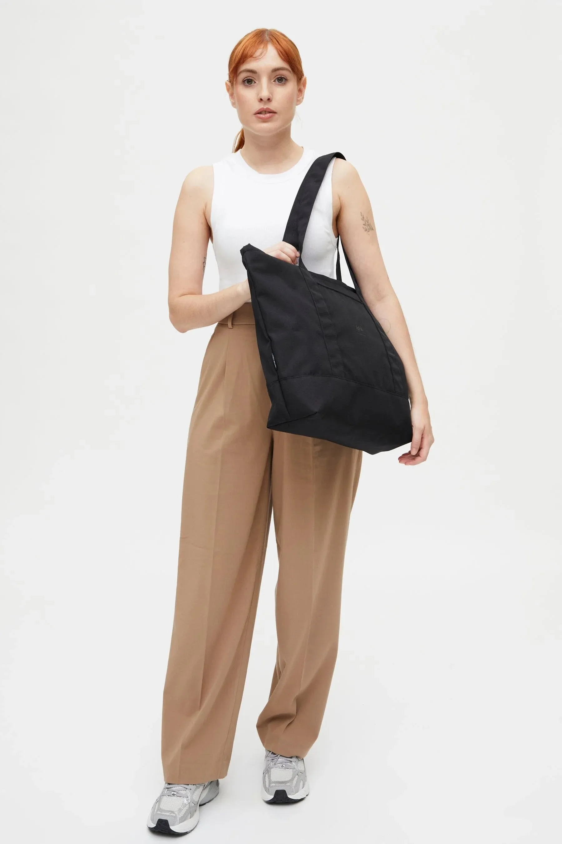 Lefrik Strata Tote Bag Black Ripstop