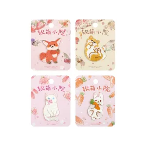 Letter Lover Embroidery Sticker Embroidery Patch Soft Meng Xiaoyuan Series NP-000174