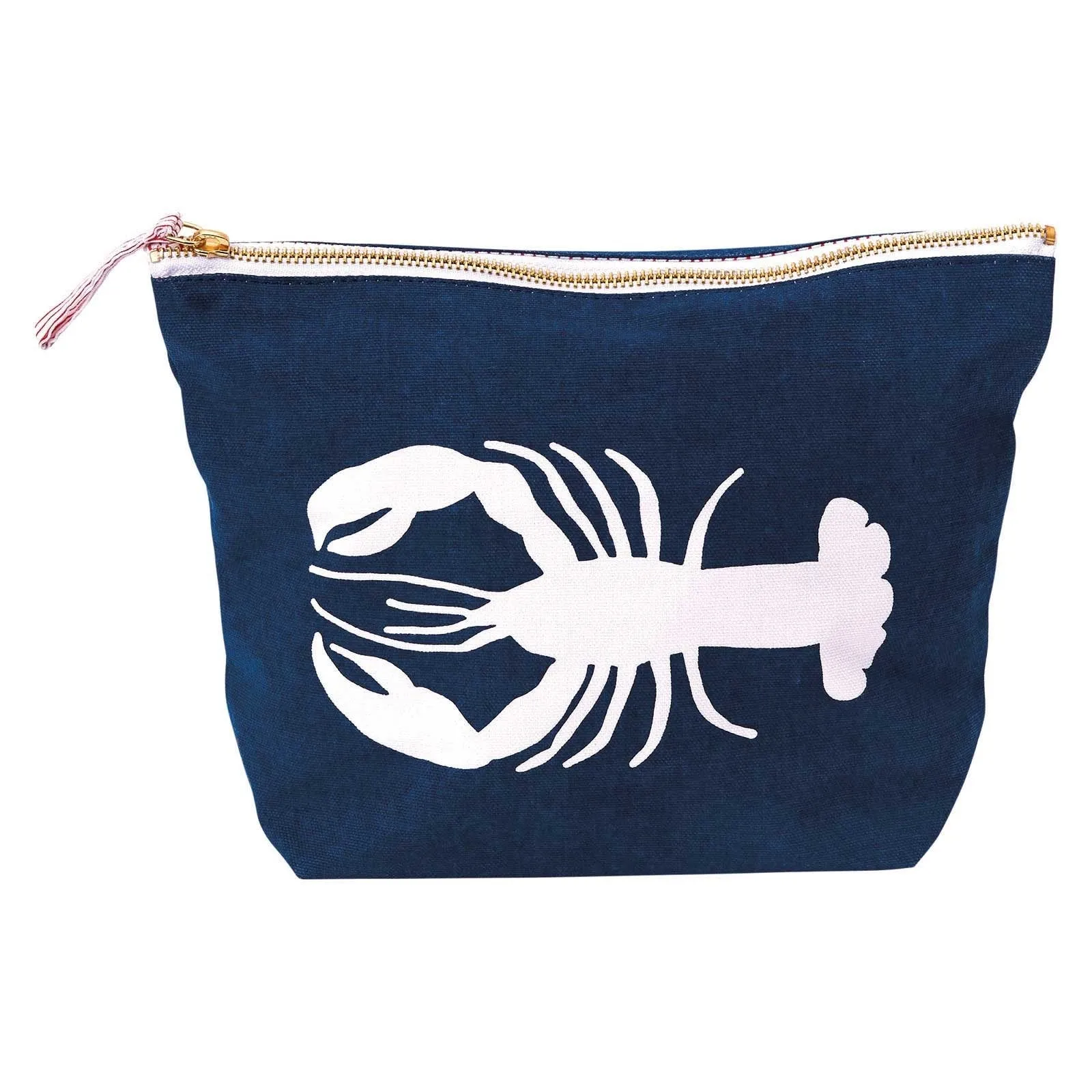 Lobster Navy Large Relaxed Pouch