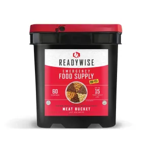 Meat Bucket - 60 Servings   20 Servings of Rice