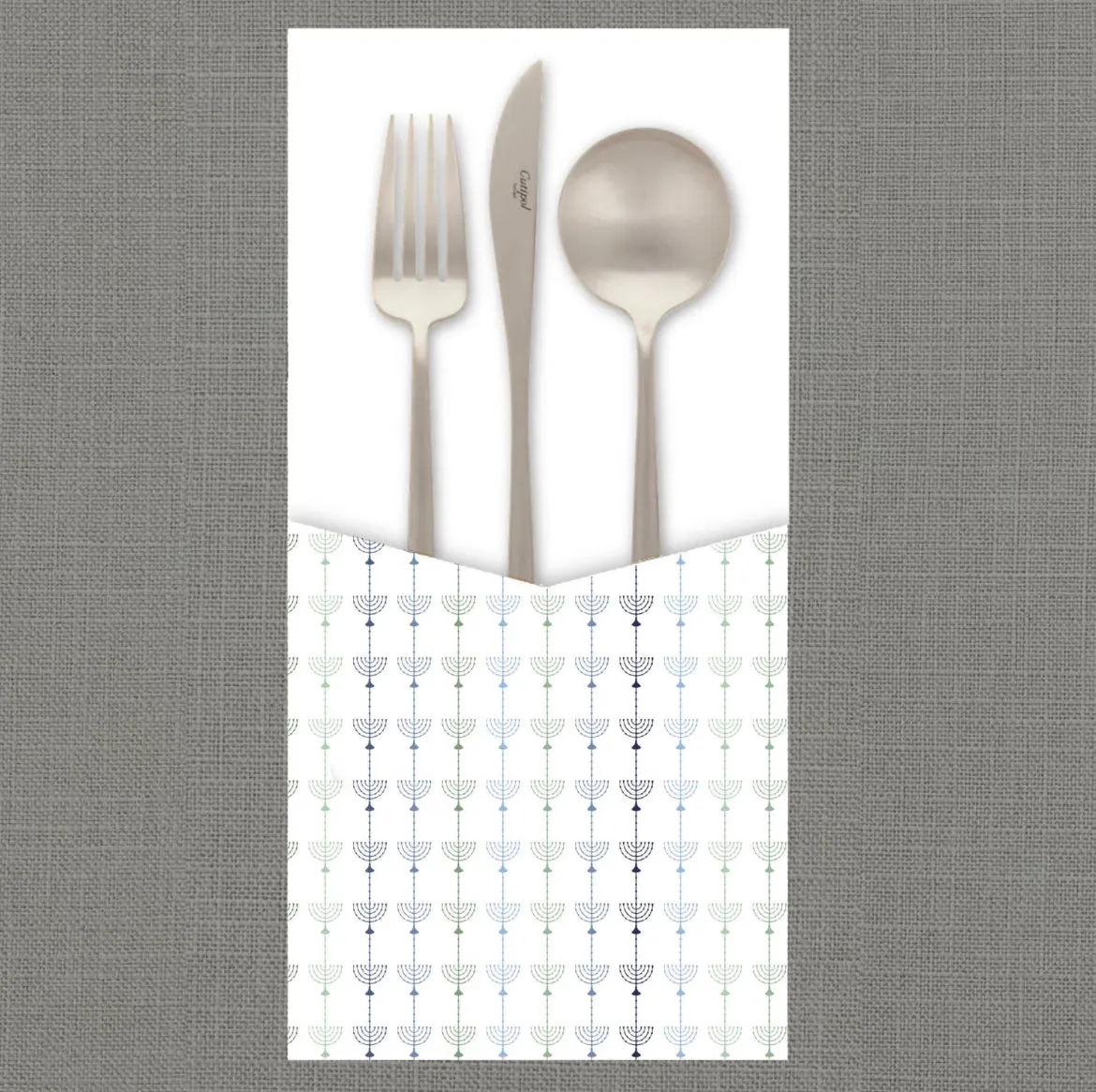 Menorah - Cutlery Pouch