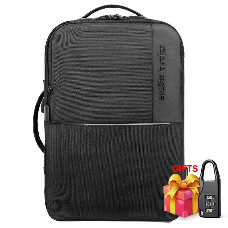 Men's Travel Backpack 37L USB Charging Port Recharging Multi-layer Space Travel Bag