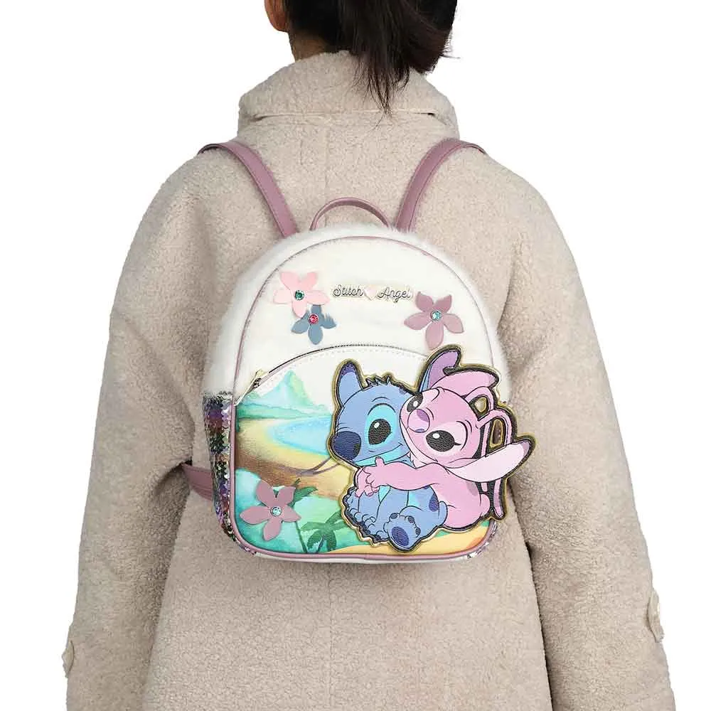 Mini Backpack -  Stitch Angel 3D