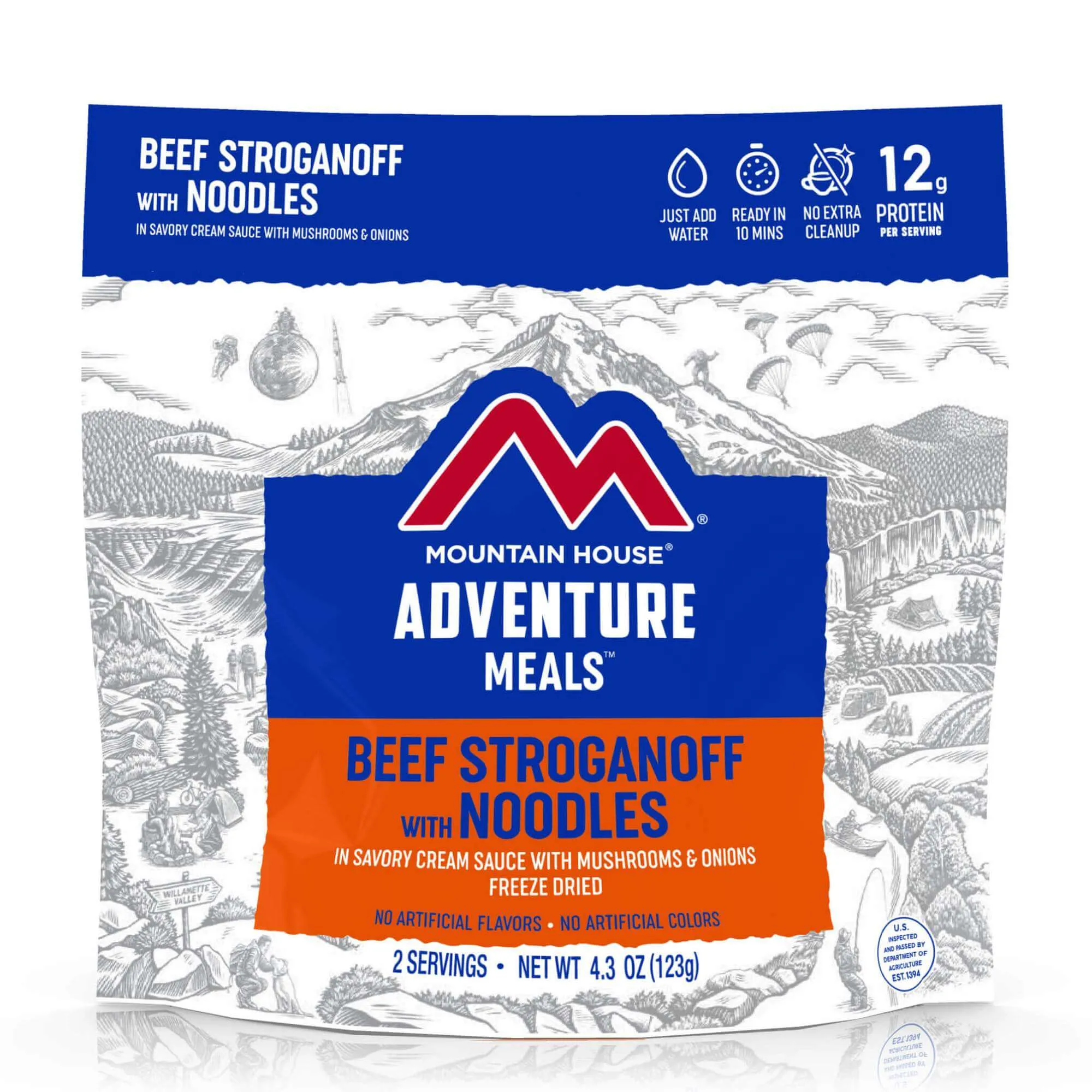 Mountain House - Beef Stroganoff Pouch - 2 Servings