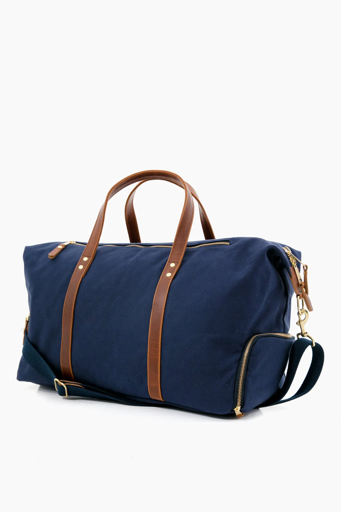 Navy Canvas Heritage Weekender Duffel