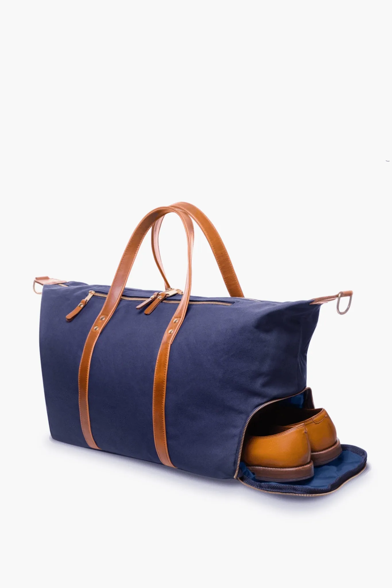 Navy Canvas Heritage Weekender Duffel